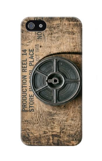 S4108 Vintage Camera Film Reel Artwork Case For iPhone 5 5S SE
