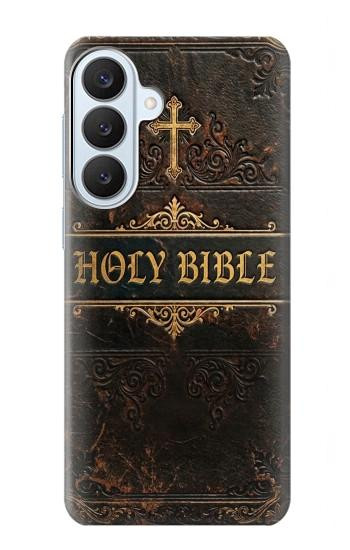 S4109 Vintage Antique Bible Book Cover Art Case For Samsung Galaxy S26 Plus
