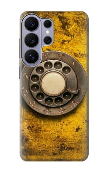 S4107 Retro Rotary Phone Dial Vintage Case For Samsung Galaxy S26 Ultra