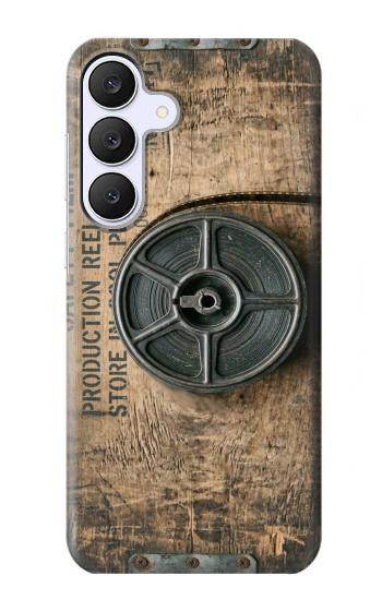 S4108 Vintage Camera Film Reel Artwork Case For Samsung Galaxy S25 FE