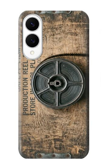 S4108 Vintage Camera Film Reel Artwork Case For Samsung Galaxy S25 Edge