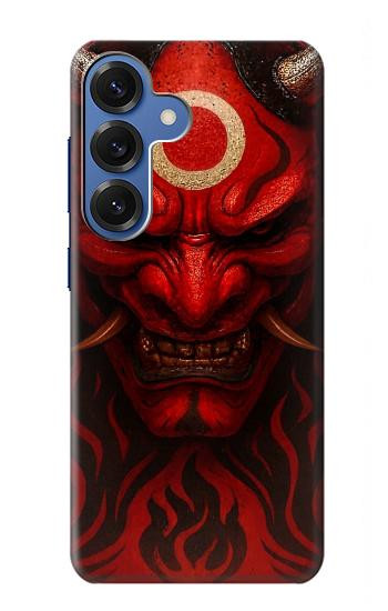S4099 Mystic Red Demon Illustration Case For Samsung Galaxy S25