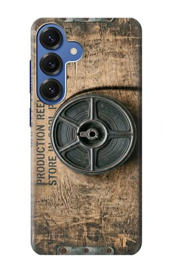 S4108 Vintage Camera Film Reel Artwork Case For Samsung Galaxy S25