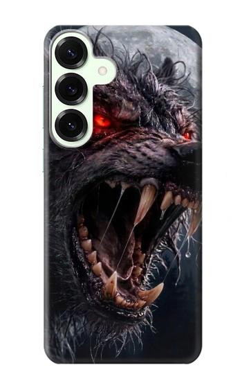 S4094 Wolf Moonlight Fantasy Art Case For Samsung Galaxy S25 Plus