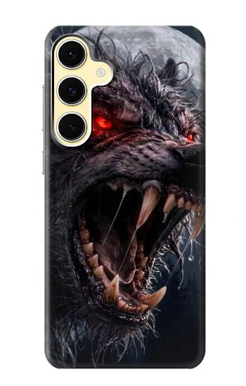 S4094 Wolf Moonlight Fantasy Art Case For Samsung Galaxy S24 FE