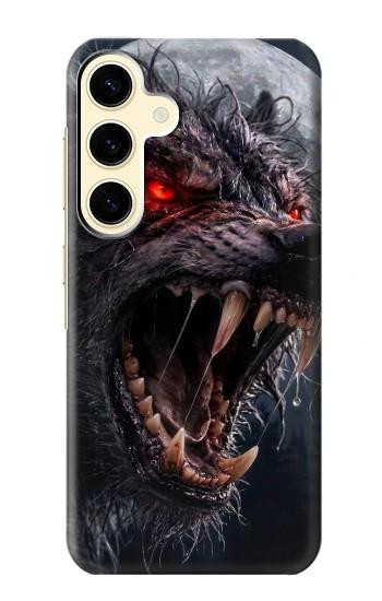 S4094 Wolf Moonlight Fantasy Art Case For Samsung Galaxy S24