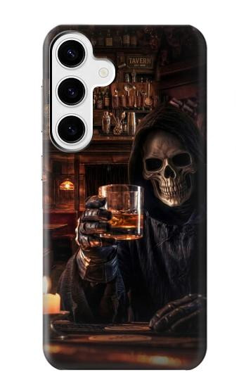 S4102 Vintage Skull Tavern Artwork Case For Samsung Galaxy S24 Plus