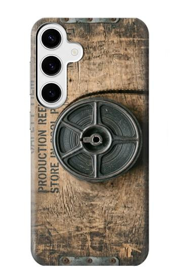 S4108 Vintage Camera Film Reel Artwork Case For Samsung Galaxy S24 Plus