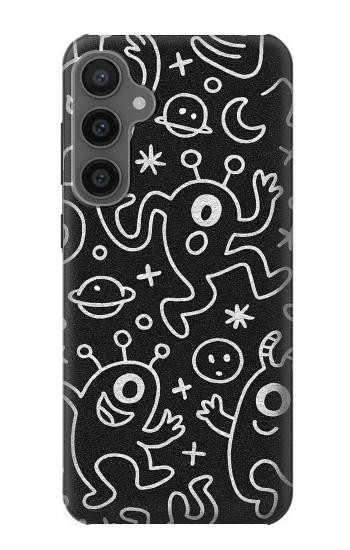 S4101 Cute Cartoon Monster Pattern Case For Samsung Galaxy S23 FE