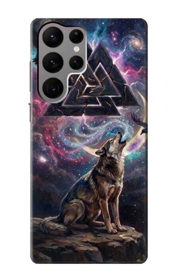 S4110 Mystic Wolf Ancient Symbol Artwork Case For Samsung Galaxy S23 Ultra