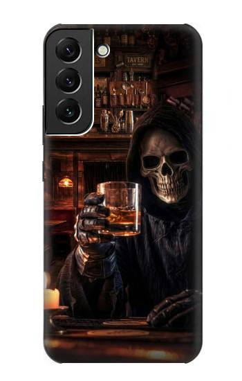 S4102 Vintage Skull Tavern Artwork Case For Samsung Galaxy S22 Plus