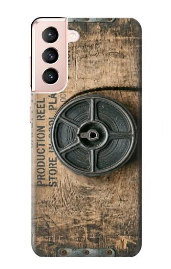S4108 Vintage Camera Film Reel Artwork Case For Samsung Galaxy S21 5G