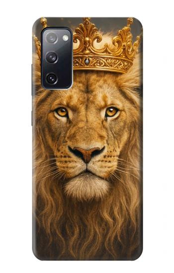 S4093 Royal Lion Portrait Artwork Case For Samsung Galaxy S20 FE