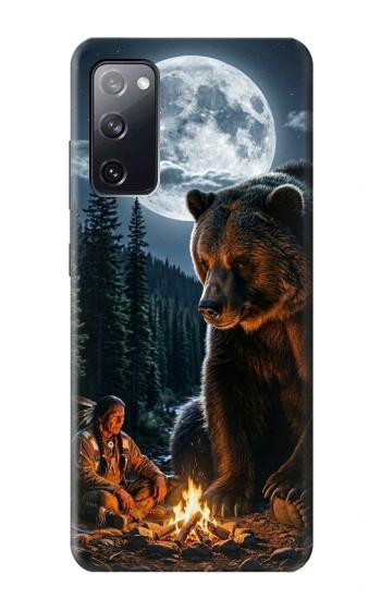 S4095 Majestic Bear Indian Wilderness Art Case For Samsung Galaxy S20 FE