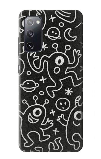S4101 Cute Cartoon Monster Pattern Case For Samsung Galaxy S20 FE