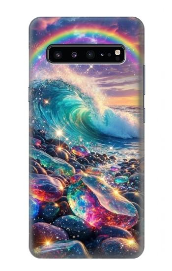 S4084 Rainbow Ocean Wave Fantasy Case For Samsung Galaxy S10 5G