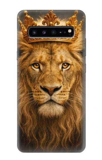 S4093 Royal Lion Portrait Artwork Case For Samsung Galaxy S10 5G