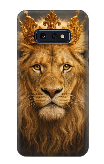 S4093 Royal Lion Portrait Artwork Case For Samsung Galaxy S10e