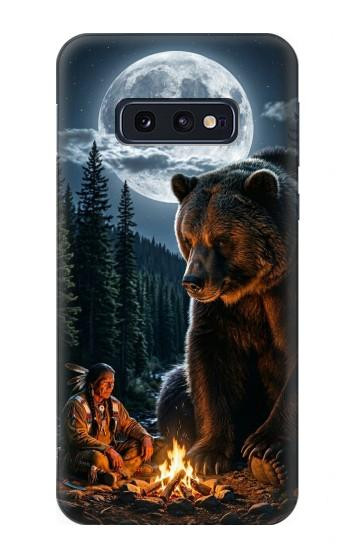 S4095 Majestic Bear Indian Wilderness Art Case For Samsung Galaxy S10e