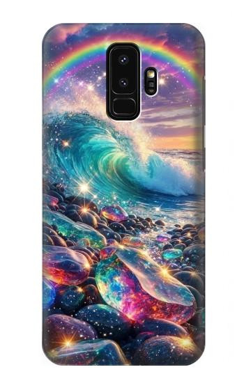 S4084 Rainbow Ocean Wave Fantasy Case For Samsung Galaxy S9 Plus