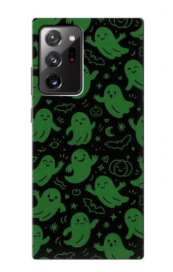S4087 Cute Green Ghost Cartoon Pattern Case For Samsung Galaxy Note 20 Ultra, Ultra 5G