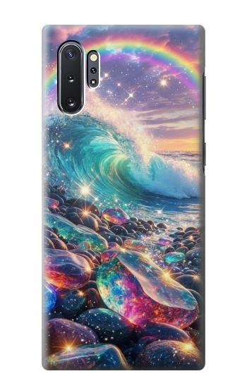 S4084 Rainbow Ocean Wave Fantasy Case For Samsung Galaxy Note 10 Plus