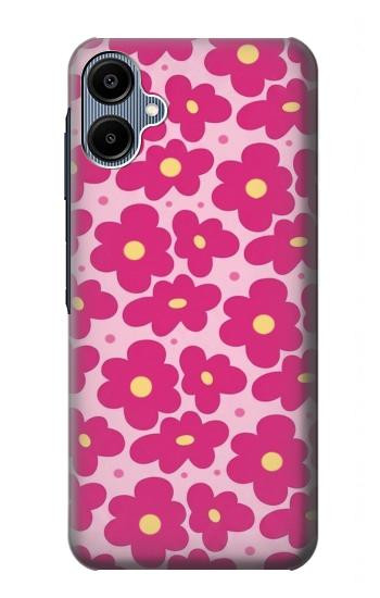 S4097 Pink Floral Seamless Pattern Design Case For Samsung Galaxy A06