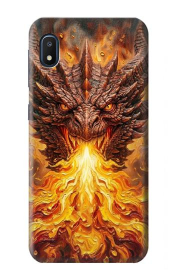 S4090 Epic Fire Dragon Fantasy Illustration Case For Samsung Galaxy A10e