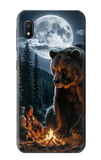 S4095 Majestic Bear Indian Wilderness Art Case For Samsung Galaxy A10e