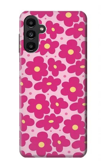 S4097 Pink Floral Seamless Pattern Design Case For Samsung Galaxy A13 5G