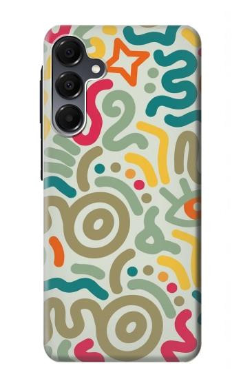 S4078 Abstract Colorful Doodle Pattern Case For Samsung Galaxy A16 5G
