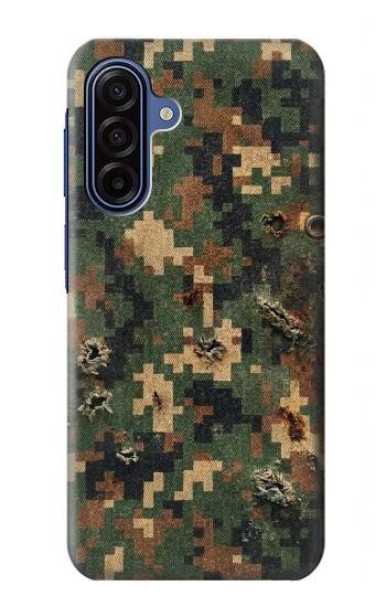 S4091 Green Digital Camouflage Pattern Case For Samsung Galaxy A17