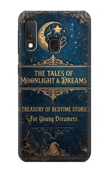 S4080 Moonlit Fantasy Bedtime Story Case For Samsung Galaxy A20e