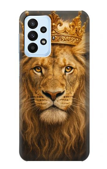 S4093 Royal Lion Portrait Artwork Case For Samsung Galaxy A23
