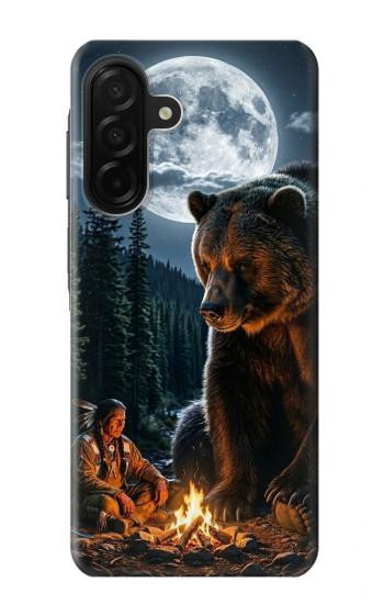 S4095 Majestic Bear Indian Wilderness Art Case For Samsung Galaxy A26