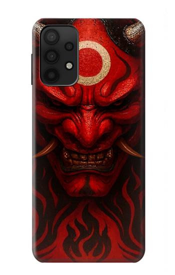 S4099 Mystic Red Demon Illustration Case For Samsung Galaxy A32 5G