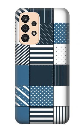 S4082 Modern Geometric Patchwork Pattern Case For Samsung Galaxy A33 5G