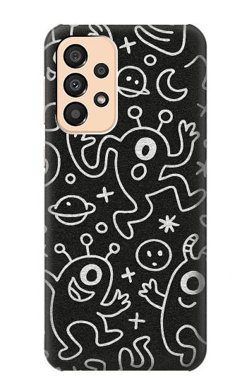 S4101 Cute Cartoon Monster Pattern Case For Samsung Galaxy A33 5G