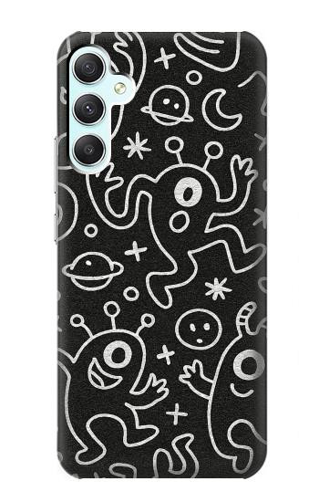S4101 Cute Cartoon Monster Pattern Case For Samsung Galaxy A34 5G
