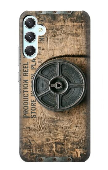 S4108 Vintage Camera Film Reel Artwork Case For Samsung Galaxy A34 5G