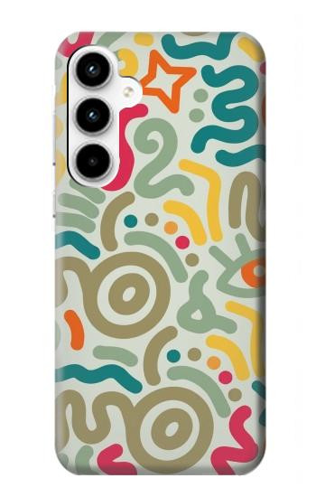 S4078 Abstract Colorful Doodle Pattern Case For Samsung Galaxy A35 5G