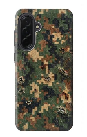 S4091 Green Digital Camouflage Pattern Case For Samsung Galaxy A36