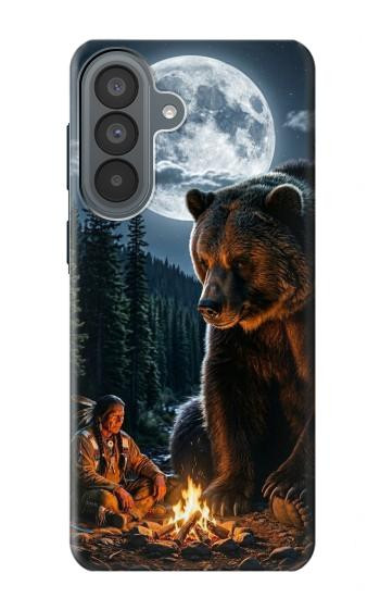 S4095 Majestic Bear Indian Wilderness Art Case For Samsung Galaxy A37