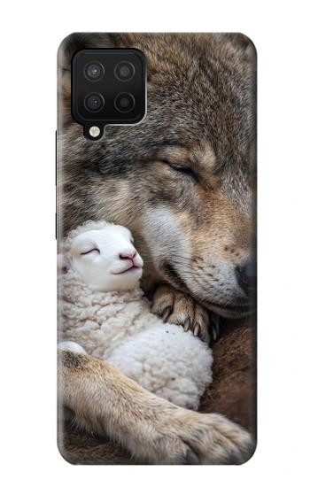 S4089 Gentle Wolf And Lamb Friendship Art Case For Samsung Galaxy A42 5G