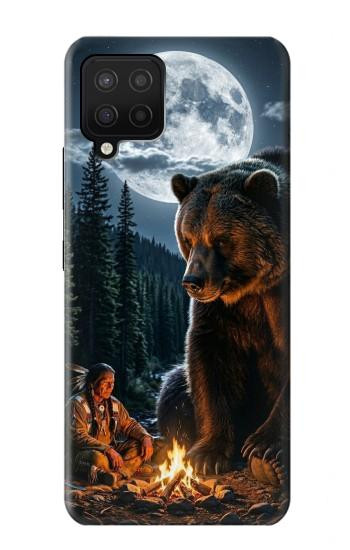 S4095 Majestic Bear Indian Wilderness Art Case For Samsung Galaxy A42 5G