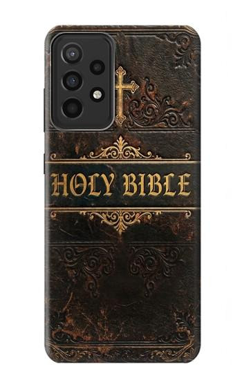 S4109 Vintage Antique Bible Book Cover Art Case For Samsung Galaxy A52s 5G