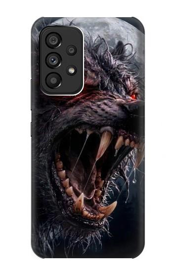 S4094 Wolf Moonlight Fantasy Art Case For Samsung Galaxy A53 5G