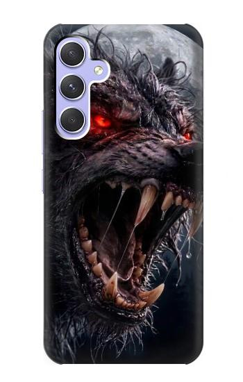 S4094 Wolf Moonlight Fantasy Art Case For Samsung Galaxy A54 5G
