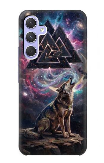 S4110 Mystic Wolf Ancient Symbol Artwork Case For Samsung Galaxy A54 5G