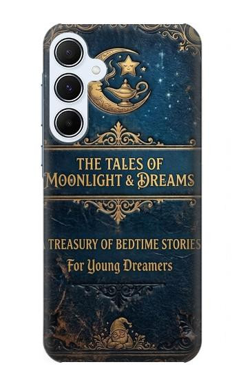 S4080 Moonlit Fantasy Bedtime Story Case For Samsung Galaxy A55 5G